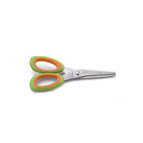 Tesoura Escolar Cabo Macio 14 cm.