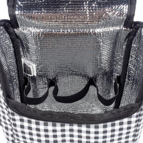 Bolsa térmica para bebés - I Love Vichy Preta 
