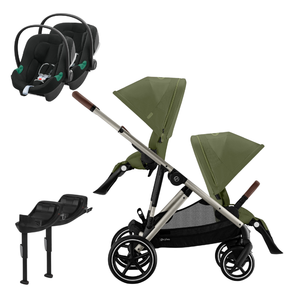 Pack Gazelle S + Assento Extra Gazelle S + Aton B2 i-size(x2) + Base One(x2)
