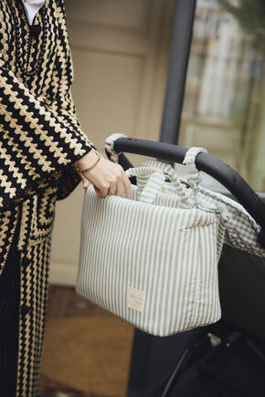 Bolsa Crossbody - Praliné Rayas  