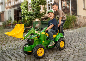  rollyFarmtrac JD 7930 com Rodas Pneumáticas