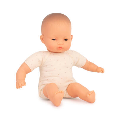Boneco Asiático de Corpo Macio 32 cm