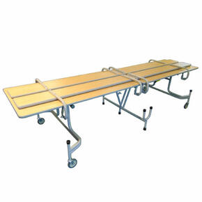 Mesa dobrável com banco embutido