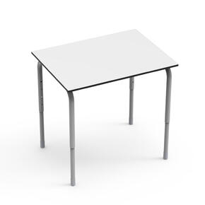 Mesa DESK21 U Retangular Individual Regulável