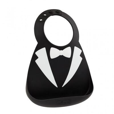 Babete Silicone Tuxedo