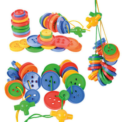 Conjunto de botões encaixáveis