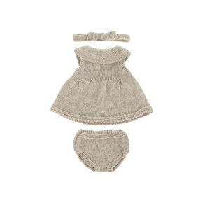 Conjunto Malha menina - 32cm