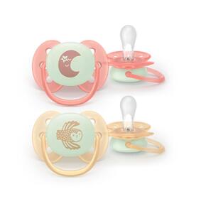 Chupetas Ultra Soft Night- 0-6M - Menina