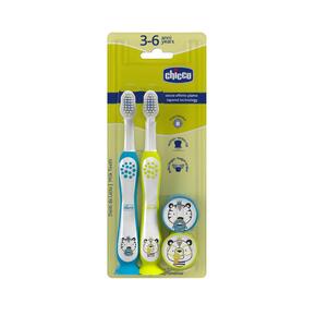 Pack 2 escovas 3-6 anos