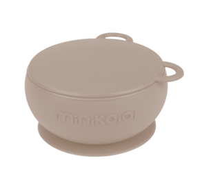 Taça com Tampa Silicone - Minikoioi