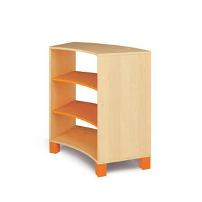 Movél Curvado Alto - Laranja 