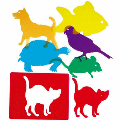 Palmilhas translúcidas: animais de estimação