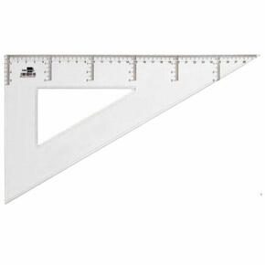 Letra Liderpapel cristal plástico de 30 cm.