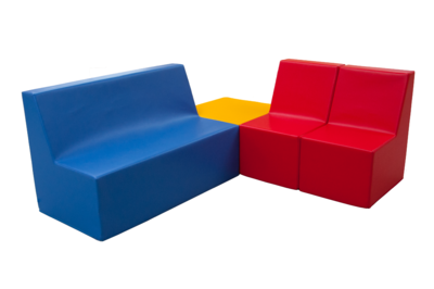 Conjunto de Sofás com Quadrado