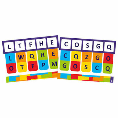 CÓDIGO DE CORES – Letras maiúsculas