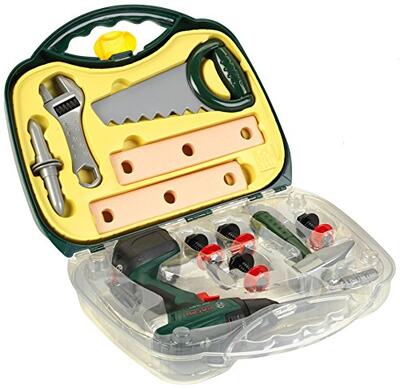 Mala de ferramentas com berbequim Bosch