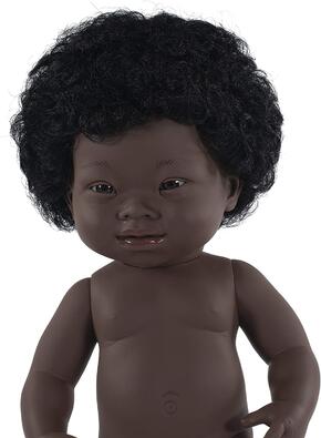 Bebé Africana Com Síndrome de Down 38cm
