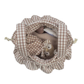 Bolsa Organizadora - Praliné Vichy