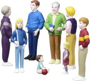 Figuras de família europeia- 8 un