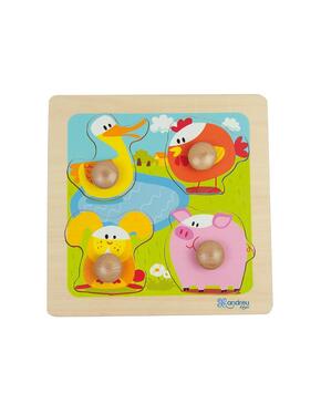 Puzzle Big Pegs - Lagoa