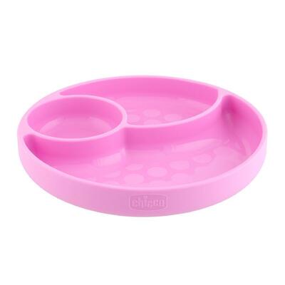 Prato em silicone com divisórias - Chicco