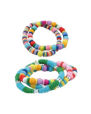 Pulseiras de lantejoulas