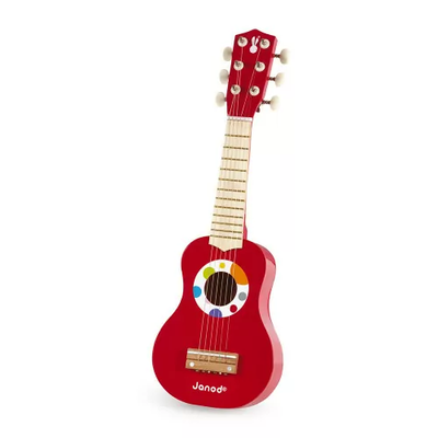 A minha primeira guitarra confete (madeira)