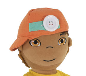 Menino latinoamericano em tecido 