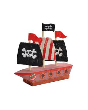 Navio Pirata De Madeira