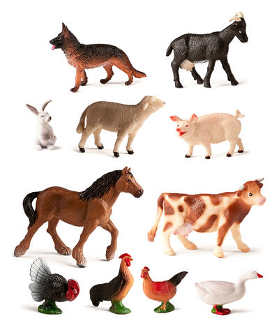 Animais da Quinta – 11 Figuras