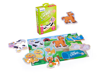 Formas Flexíveis: 6 Animais