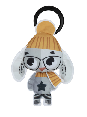 Bunny Take Along Rattle Toy