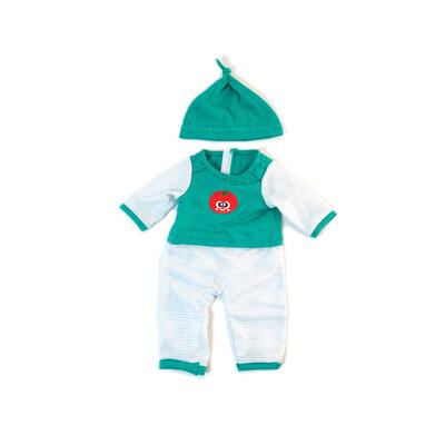 Pijama Frio Verde Riscas 38cm