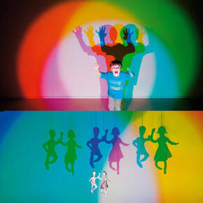 Sombras de cores mágicas