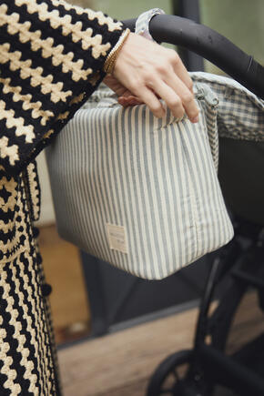 Bolsa Crossbody - Praliné Rayas  