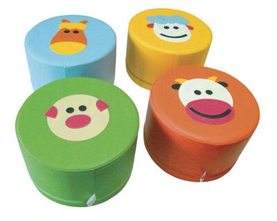 Conjunto Banquinhos Animais