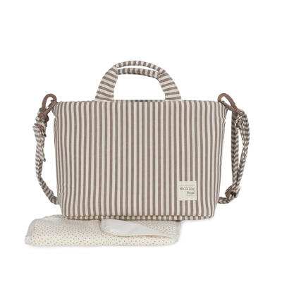 Bolsa Crossbody - Praliné Rayas  