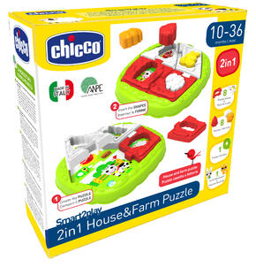 Puzzle 2 em 1 Casa e Quinta