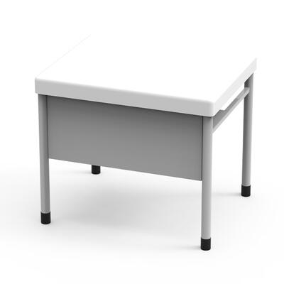 Mesa individual MAIS c/subtampo e painel frontal