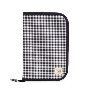 Porta-documentos- I Love Vichy Preto