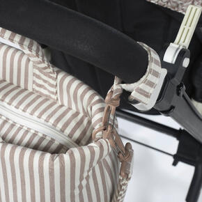 Bolsa Crossbody - Praliné Rayas  