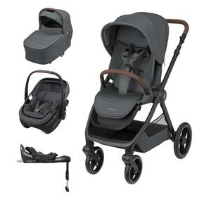Pack Oxford+ (carrinho+alcofa) + Coral Slide Pro + FamilyFix Slide Pro