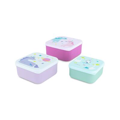 Conjunto de 3 recipientes Fantasia  