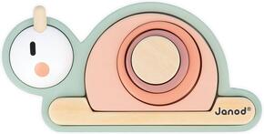 Caracol sensorial empilhável doce casulo