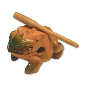 Güiro Rã - 14 cm 
