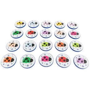 Jogo Joaninhas Coloridas – 20 peças