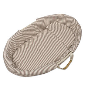 Conjunto para berço - Praliné Vichy/Rayas