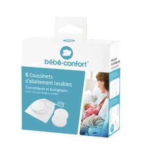 Discos de amamentação laváveis - Bébé Confort