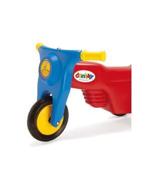 Motocicleta com rodas de borracha