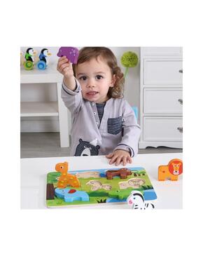 Puzzle de animais robusto